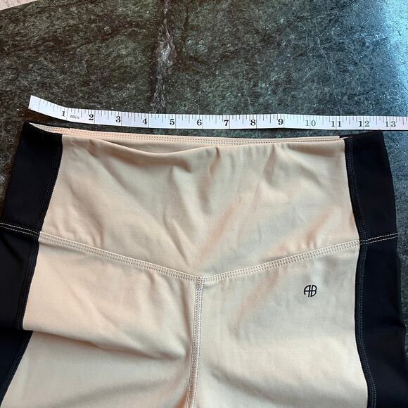 NWT Anine Bing Blake Biker Workout Shorts Size S - Picture 11 of 13